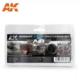 AIR Weathering SETS - EXAUSTS & STAINS WEATHERING SET