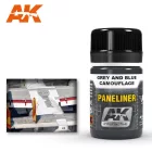 AIR Weathering products - Paneliner for grey and blue camouflage 35ml