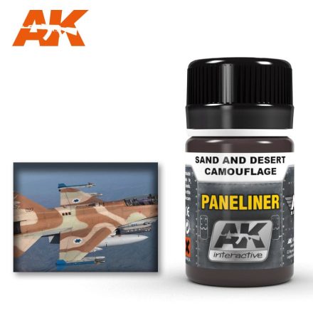 AIR Weathering products - Paneliner for sand and desert camouflage 35ml