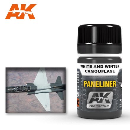 AIR Weathering products - Paneliner for white and winter camouflage 35ml
