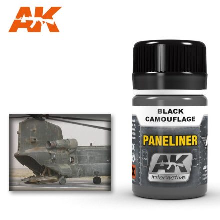 AIR Weathering products - Paneliner for black camouflage 35ml