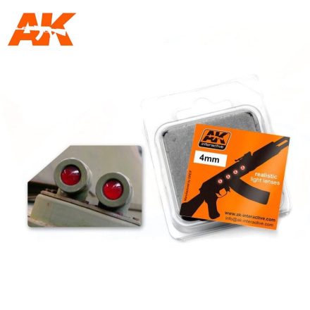 Light Lenses - RED 4mm