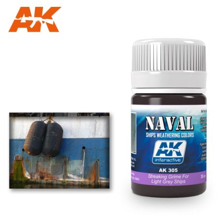 Weathering products for ships - STREAKING GRIME FOR LIGHT GREY SHIPS