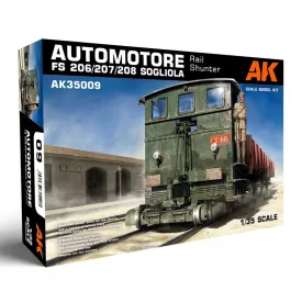  Scale Models - AUTOMOTORE FS 206/207/208 SOGLIOLA RAIL SHUNTER 1/35