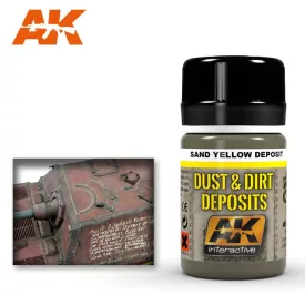 Weathering products - SAND YELLOW DEPOSIT