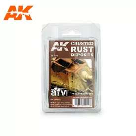 Weathering SETS - CRUSTED RUST DEPOSITS