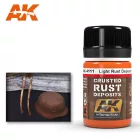 Weathering products - LIGHT RUST DEPOSIT