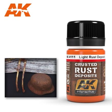 Weathering products - LIGHT RUST DEPOSIT