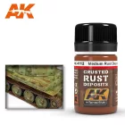Weathering products - MEDIUM RUST DEPOSIT