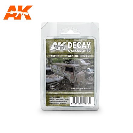 Weathering SETS - DECAY & ABANDONED WEATHERING SET