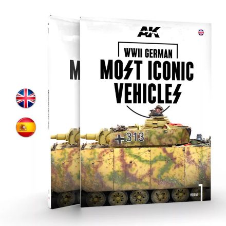 Book - WWII GERMAN MOST ICONIC SS VEHICLES. VOL 1 - EN