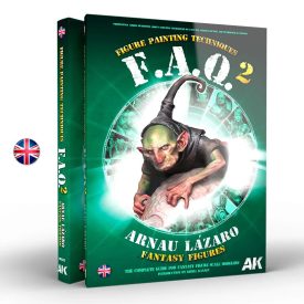   Book - FAQ 2 FANTASY FIGURES PAINTING TECHNIQUES by Arnau Lázaro - English