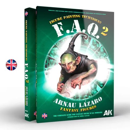 Book - FAQ 2 FANTASY FIGURES PAINTING TECHNIQUES by Arnau Lázaro - English