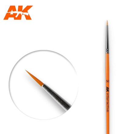 Brushes - ROUND BRUSH 5/0 SYNTHETIC