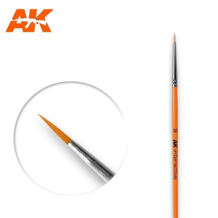 Brushes - ROUND BRUSH 3/0 SYNTHETIC