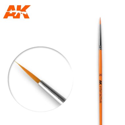 Brushes - ROUND BRUSH 2/0 SYNTHETIC