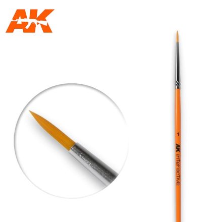 Brushes - ROUND BRUSH 1 SYNTHETIC