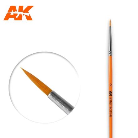 Brushes - ROUND BRUSH 2 SYNTHETIC