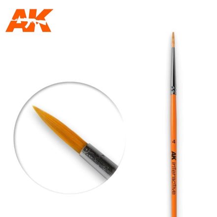 Brushes - ROUND BRUSH 4 SYNTHETIC