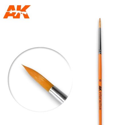 Brushes - ROUND BRUSH 6 SYNTHETIC