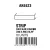 STYRENE STRIP - Strips 1.00 x 5.00 x 350mm