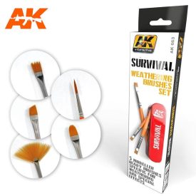 Brushes - SURVIVAL WEATHERING BRUSH SET