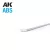 Strips 0.25 x 1.00 x 350mm - ABS Strip