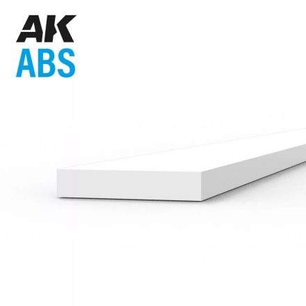 Strips 0.75 x 4.00 x 350mm - ABS Strip