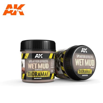 Vignettes texture products - SPLATTER EFFECTS WET MUD-100ml-Base product(Acrylic