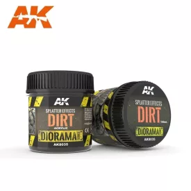   Vignettes texture products - SPLATTER EFFECTS DIRT - 100ml (Acrylic)