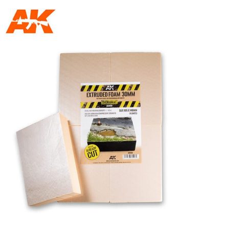 Building material - EXTRUDED FOAM 30 MM A4 SIZE ALREADY CUT (4 UNITS)