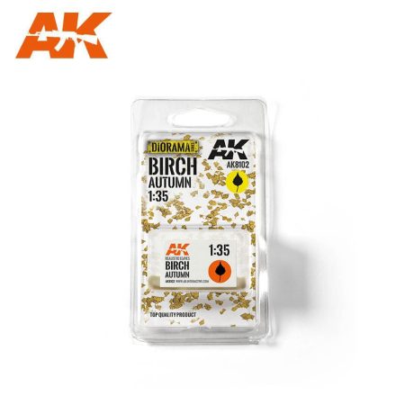 Realistic leaves - BIRCH AUTUMN 1:35 (High Quality)