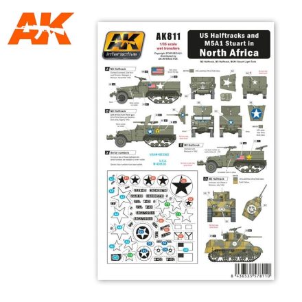 WET Transfers - US HALFTRACKS AND M5A1 IN NORTH AFRICA