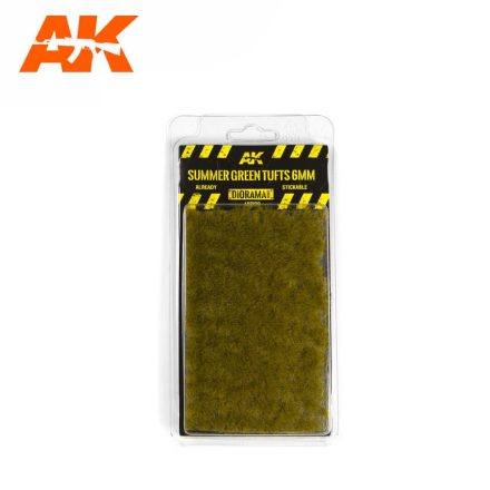 Tufts - SUMMER GREEN TUFTS 6mm