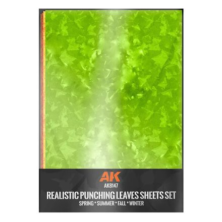 Tools - PUNCHING LEAVES SHEETS SET (4 units of A4-size sheets)