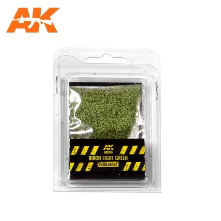 Realistic leaves - BIRCH LIGHT GREEN LEAVES - 28 mm. 1/72 (Bag 7 gr.)