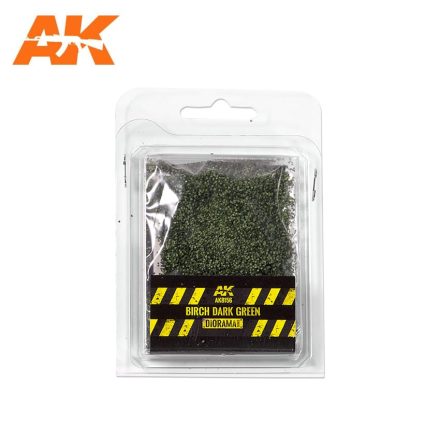 Realistic leaves - BIRCH DARK GREEN LEAVES - 28 mm. 1/72 (Bag 7 gr.)