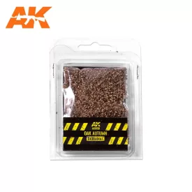   Realistic leaves - OAK AUTUMN LEAVES - 28 mm. 1/72 (Bag 7 gr.)