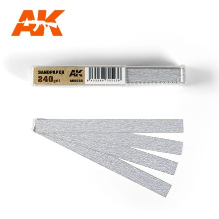 Sandpaper - Dry Sandpaper 240 grit x 50 units