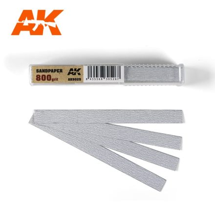 Sandpaper - Dry Sandpaper 800 grit x 50 units