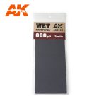 Sandpaper - Wet Sandpaper 800 Grit. 3 units