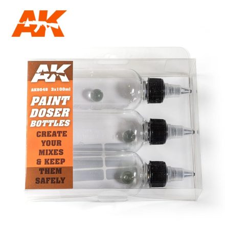 Complements - Paint Doser Bottles 3x100 ml