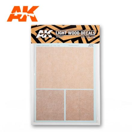 WET Transfers - CALCAS DE MADERA CLARA