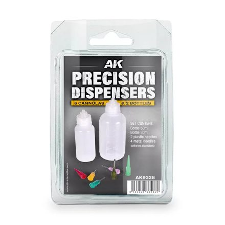 Tools - PRECISION DISPENSERS (6cannulas & 2 bottles)