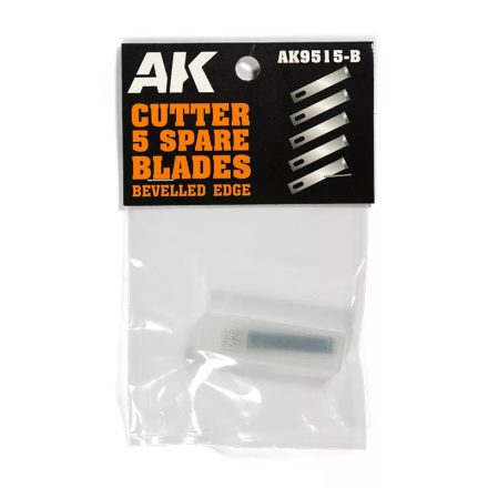 Tools - BEVELLED EDGE (5 SPARE BLADES) Replacement