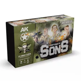 FORTUNATE SONS 101st Airborne Division (10 Miniatures)