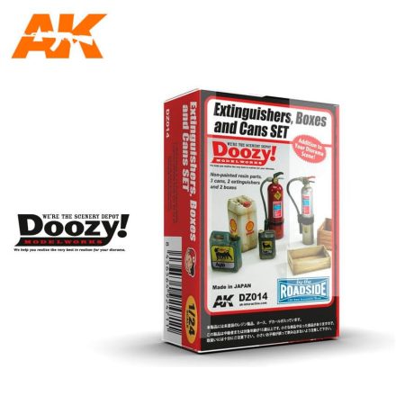 Accesories - EXTINGUISHERS, BOXES AND CANS SET