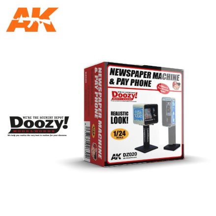 Accesories - NEWSPAPER MACHINE & PAY PHONE