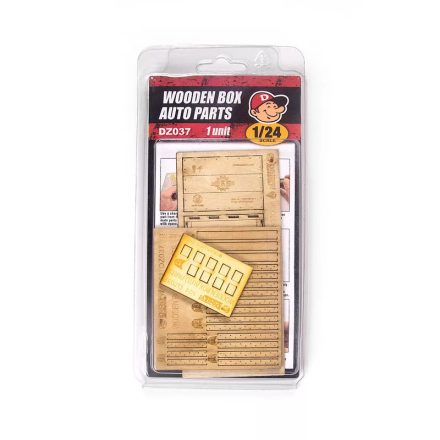 Accesories - WOODEN BOX AUTO PARTS 1:24