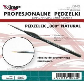 Brush - Natural Size 000